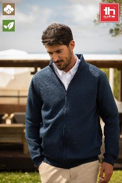 Sweatshirt com fecho e sem capuz para adulto Harbor – foto 7