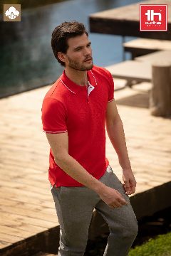 Polo bicolor para homem Spectrum – foto 7