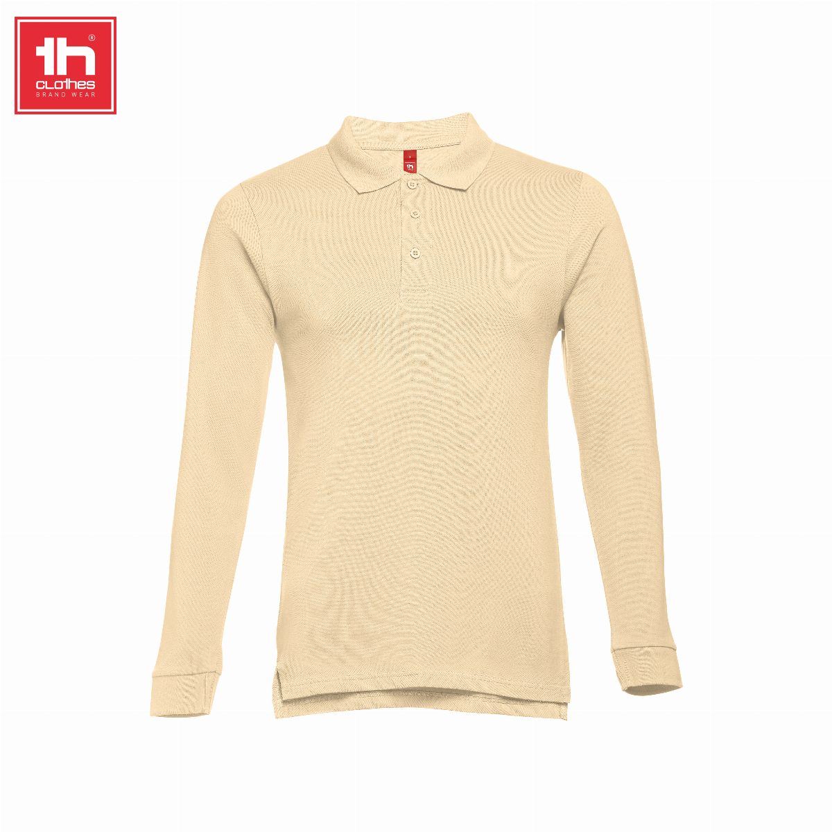 Polo de manga comprida para homem Bern