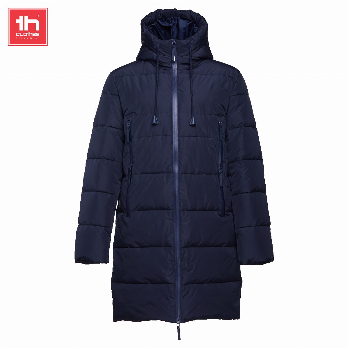 Parka comprida acolchoada unissexo Brussels
