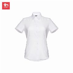 Camisa oxford de manga curta para senhora London Women – foto 2
