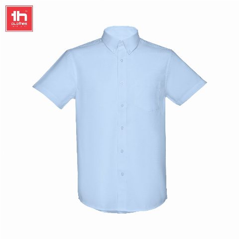 Camisa oxford de manga curta para homem London