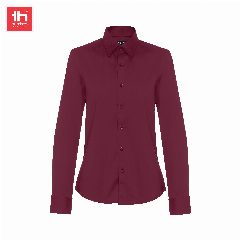 Camisa popelina de manga comprida para senhora Paris Women