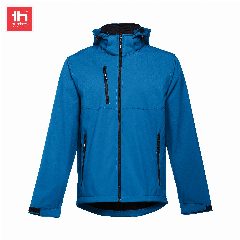 Softshell com capuz removível para homem Zagreb