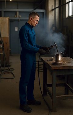 Fato de macaco de trabalho ignífugo Mechanic