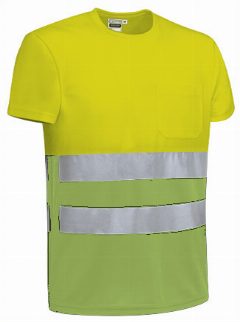 T-shirt de Alta Visibilidade bicolor Demolition – foto 2