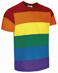 T-shirt de manga curta Rainbow – foto 2