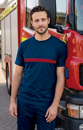 T-shirt de manga curta e gola redonda Server