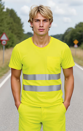 T-shirt de Alta Visibilidade Strahan