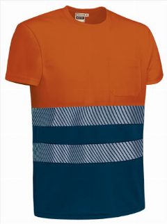 T-shirt bicolor de Alta Visibilidade Wexford – foto 4