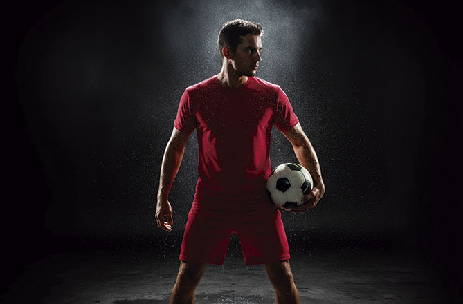 Conjunto desportivo composto por T-shirt Planet