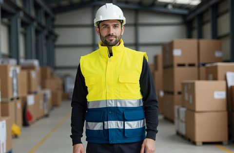 Colete acolchoado multibolsos de Alta Bergen