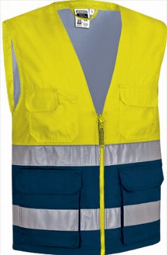Colete de Alta Visibilidade multibolsos Lisburn – foto 2
