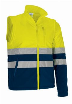 Colete softshell de Alta Visibilidade bicolor Brampton – foto 2