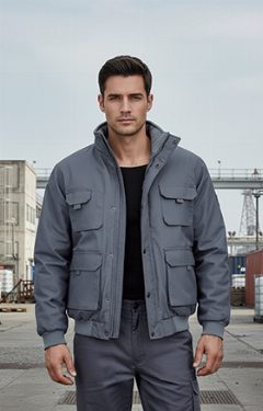 Casaco multibolsos com polar interior Sanak