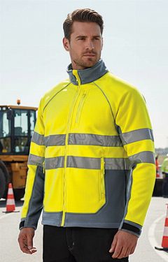 Casaco softshell de Alta Visibilidade Tacoma