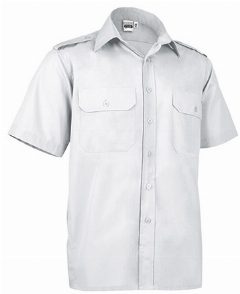 Camisa de manga curta com ombreiras e dois Vigilant – foto 2