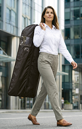 Porta-casacos com janela transparente Sherpa