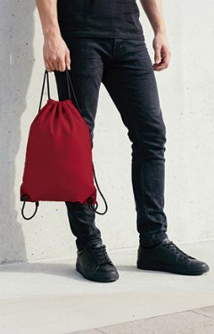 Mochila de cordas com bolso interior Alceo