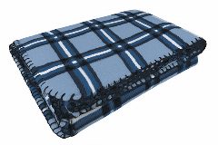 Manta polar con estampado escocês Terrain – foto 2