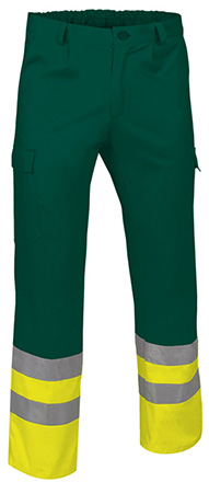 Calças multibolsos de Alta Visibilidade Train – foto 4