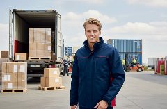 Parka de trabalho impermeável bicolor e capuz Thunder