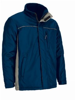 Parka de trabalho impermeável bicolor e capuz Thunder – foto 3
