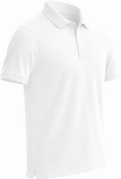 Polo de manga curta com colarinho de velcro Sailer – foto 2