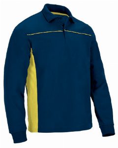 Polo de manga comprida com desenho bicolor Thunder – foto 2