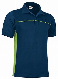 Polo de manga curta com desenho bicolor Thunder – foto 4