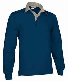 Polo de manga comprida com desenho bicolor Scrum – foto 5