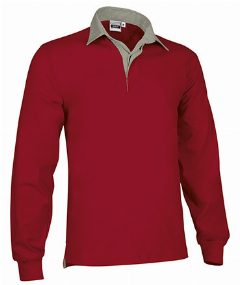 Polo de manga comprida com desenho bicolor Scrum – foto 3