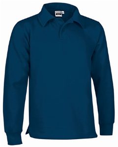 Sweatshirt de gola de polo com cintura aberta Apolo – foto 5