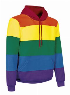 Sweatshirt com capuz Rainbow – foto 2