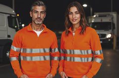 Sweatshirt de Alta Visibilidade com meio Road