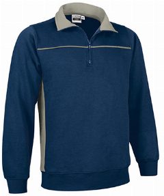 Sweatshirt com meio fecho de correr e desenho Thunder – foto 3