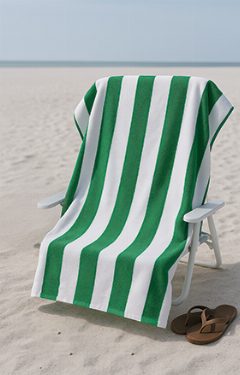 Toalha às riscas Cabana Pool