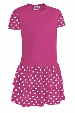 Vestido criança estampado com duplo franzido Sevillana – foto 4