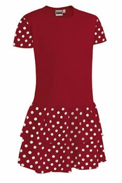 Vestido criança estampado com duplo franzido Sevillana – foto 2